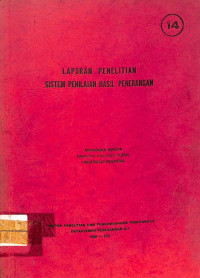 Image of Laporan Penelitian Sistem Penilaian Hasil Penerangan